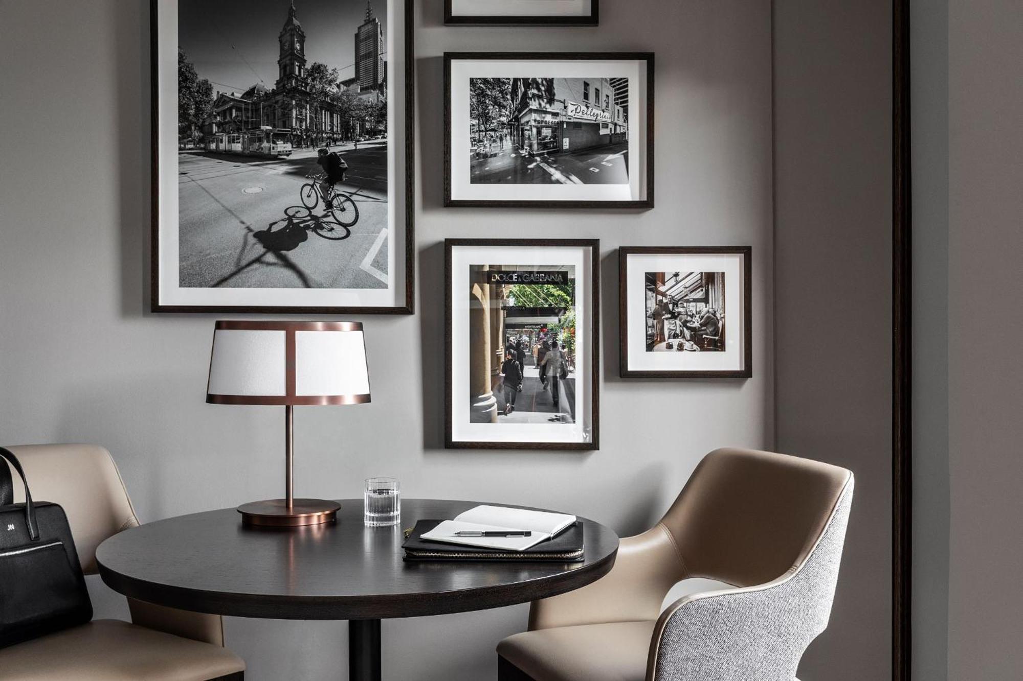 Hotel Sofitel Melbourne On Collins Exterior foto A selection of photographs by the artist